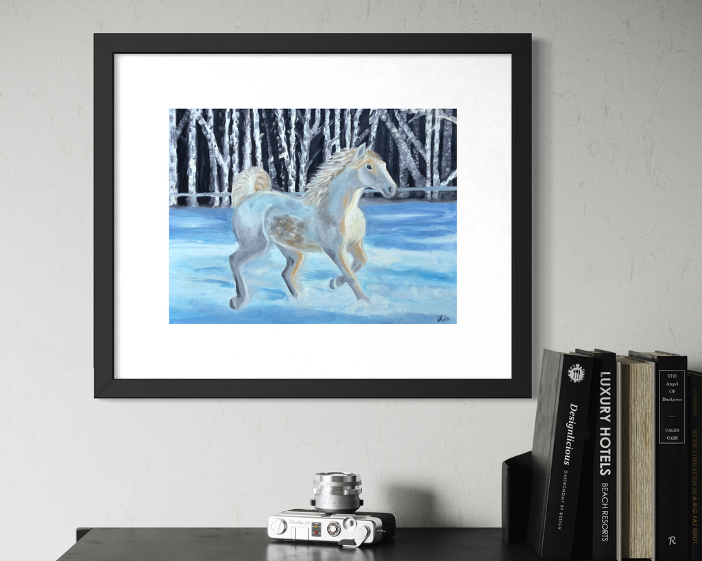 Horse in the Snow